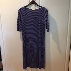 Everly striped t-shirt dress, size small